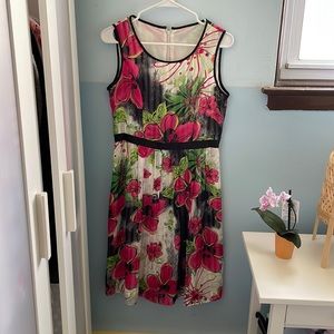 Vintage dress, very beautiful summer dress for party or wedding, size 38